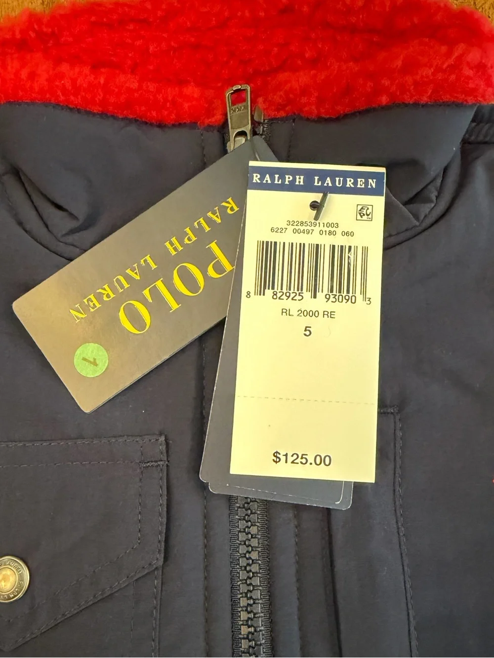 Polo Ralph Lauren new tags